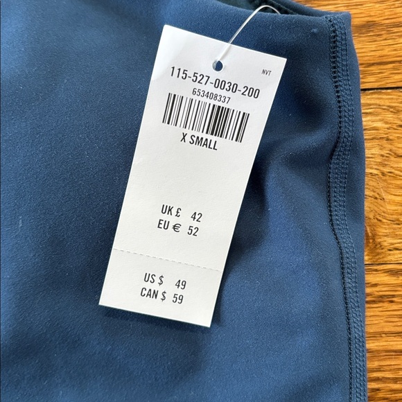 Abercrombie & Fitch Blue Crop Top - Picture 4 of 6